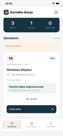 GurmiGo-Kurye Screenshot 3 of 5