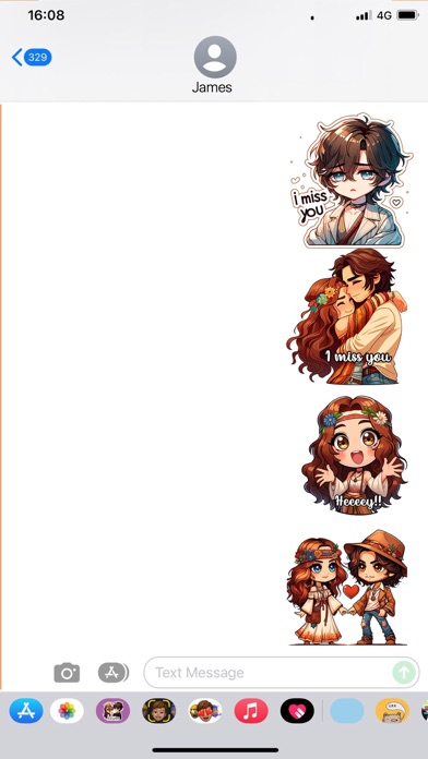 Mimi and Shea, Love Sticker Screenshot