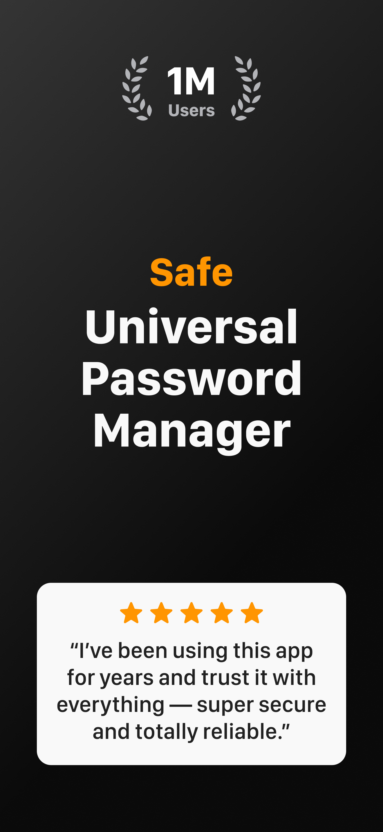 Passwords & Passkeys－Safe