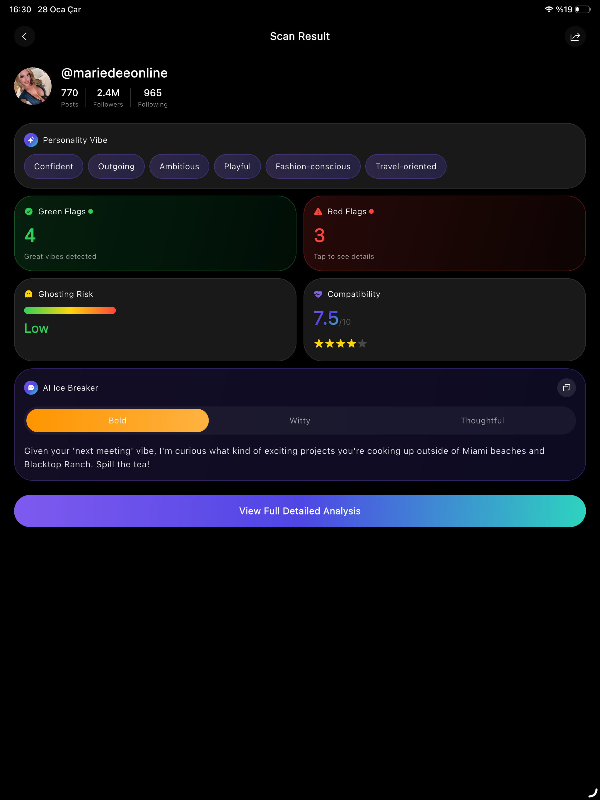 Stalker AI: Profile Tracker screenshot 12
