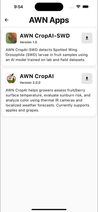 AgWeatherNet screenshot 3