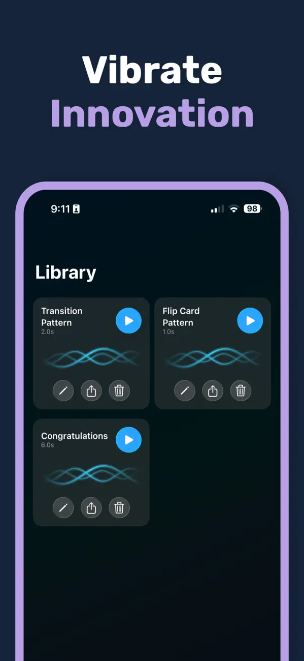 #3. HapticCode (iOS) Ved: Arpad Larrinaga Aviles