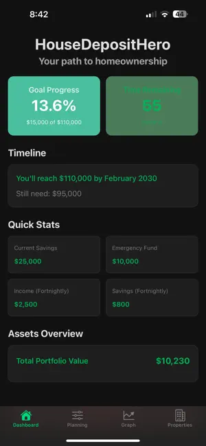 HouseDepositHero: Money Saver screenshot 1