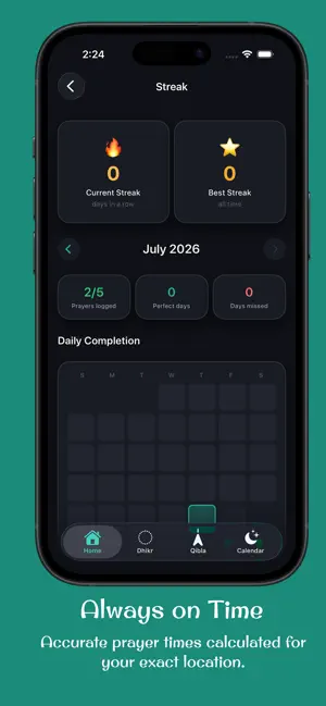 Niyyah - Daily Prayer Tracker screenshot 4