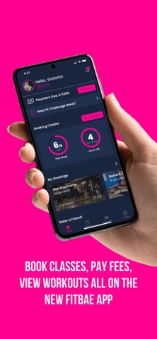 Fitbae inc. iPhone screenshot