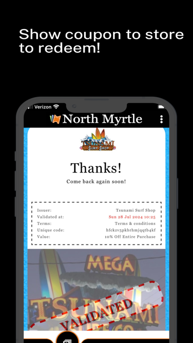 North Myrtle Beach Coupons Screenshot