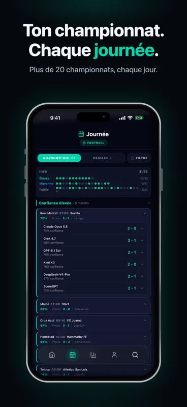 ScoreGPT : Pronostics Foot IA screenshot 5 of 8