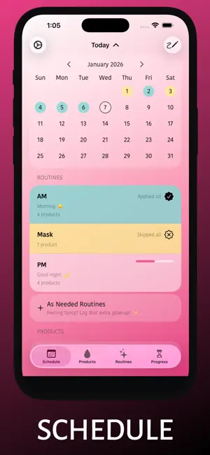 Skincare Routine Time Halo screenshot 1