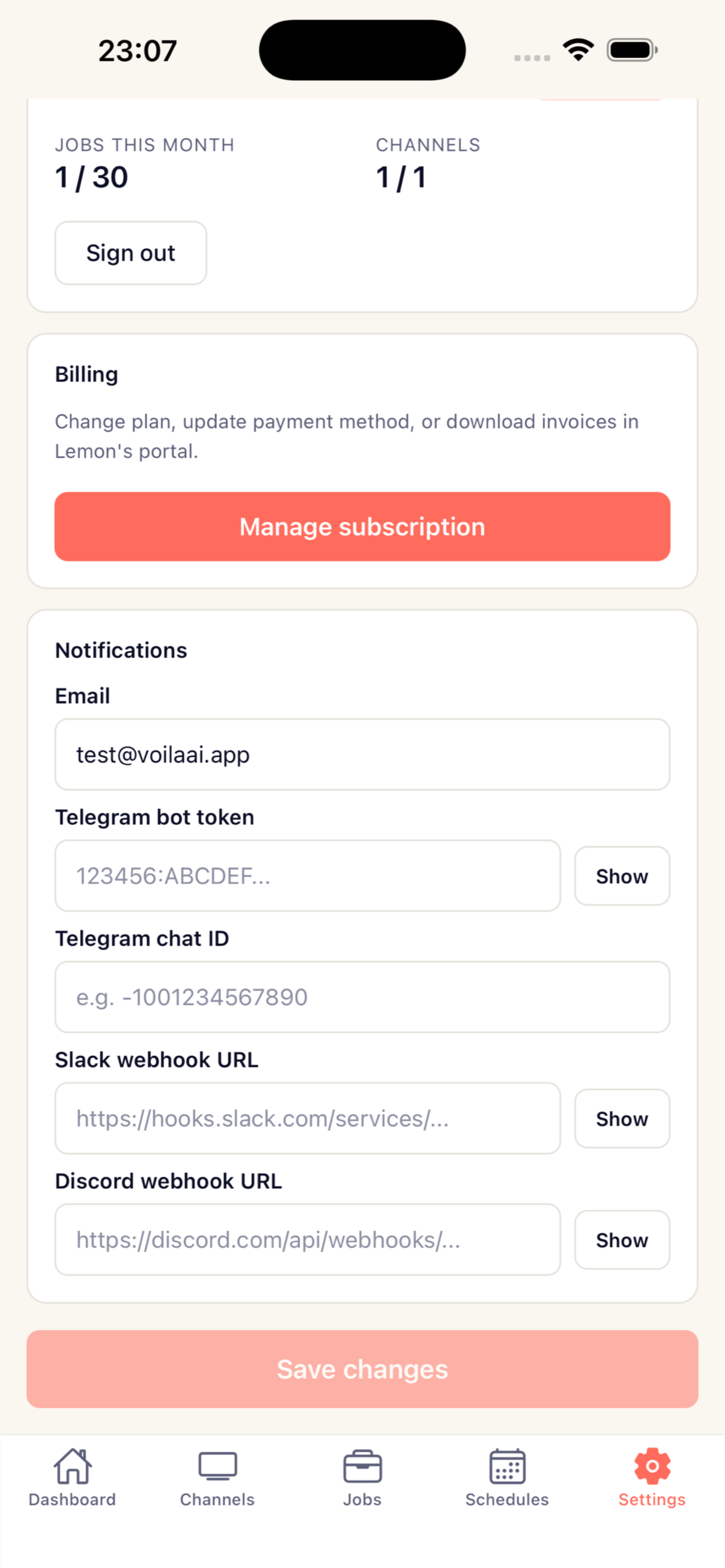 voilaai: AI Channel Autopilot screenshot 5