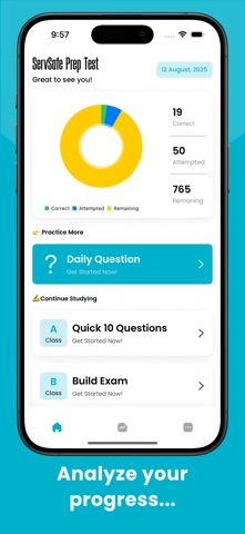 ServSafe AI Exam Practice Test iPhone screenshot
