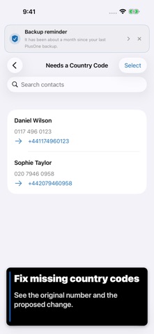 PlusOne - Country Code Fix Screenshot 1 of 5