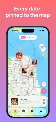 DateSpots - Couple Memory Map Screenshot 2 of 5