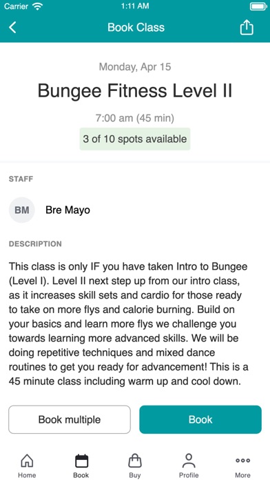 The LOOK MedSpa and Fitness Screenshot