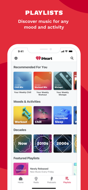 ‎iHeart: Radio, Podcasts, Music Screenshot