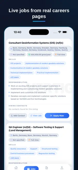 cvapplyr: AI Resume & Jobs screenshot 4