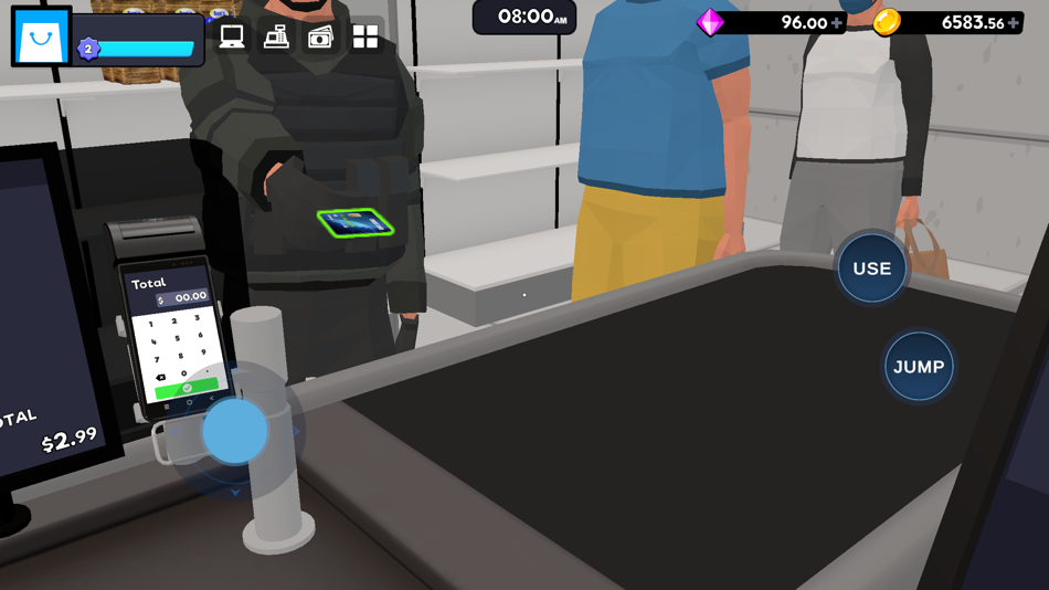 #8. Supermarket Simulator Mobile (iOS) 由: Dongguan Keyu Network