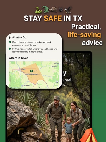 Texas Wildlife ID & Safety iPad screenshot
