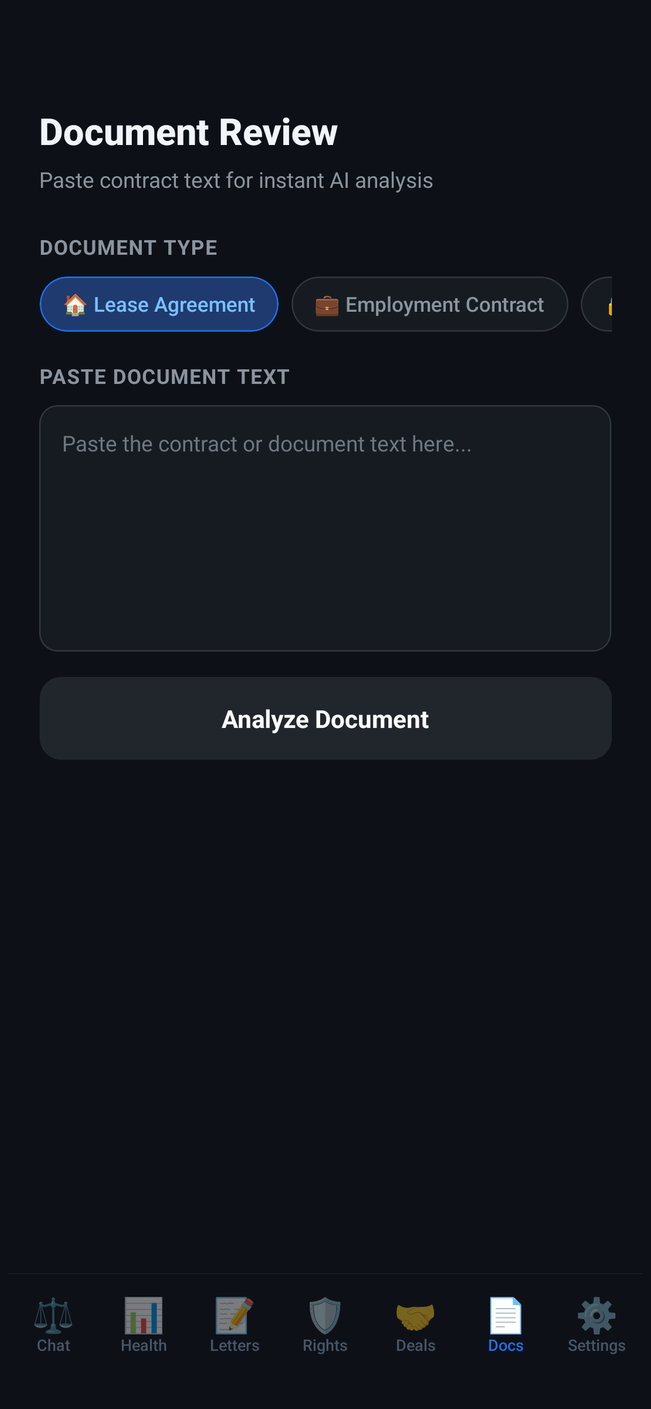 PocketLawyer: AI Legal Help screenshot 5