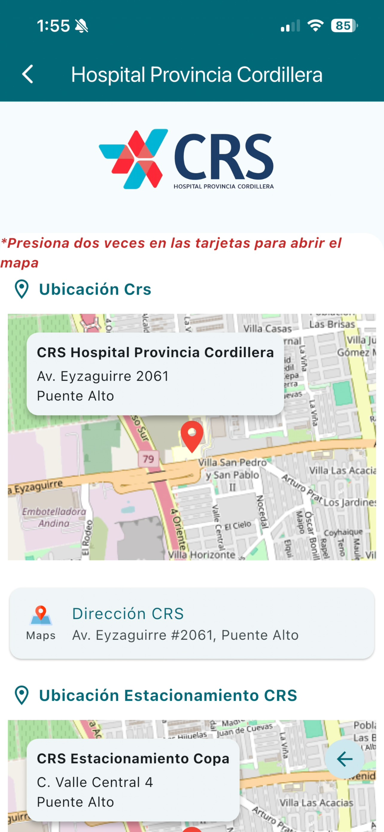 Mi CRS App
