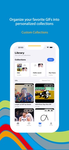 Wonder Gif - GIF Keyboard iPhone screenshot