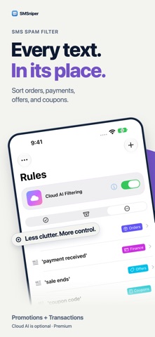 SMSniper: Spam Text Blocker screenshot 3
