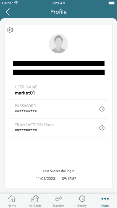 Market Equity Card Screenshot