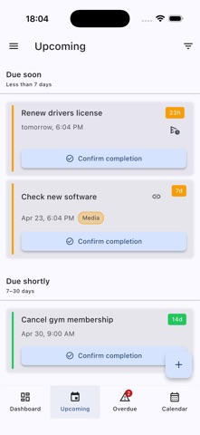 Deadline Guard - Reminders Screenshot 2 of 7
