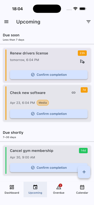 Deadline Guard - Reminders Screenshot 2 of 7