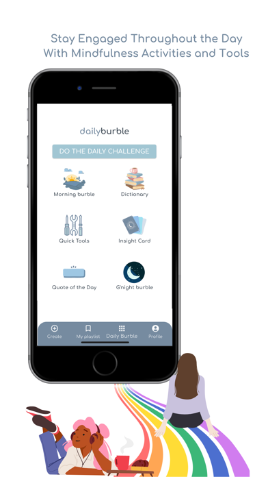Go burble: Hypnosis & Wellness Screenshot