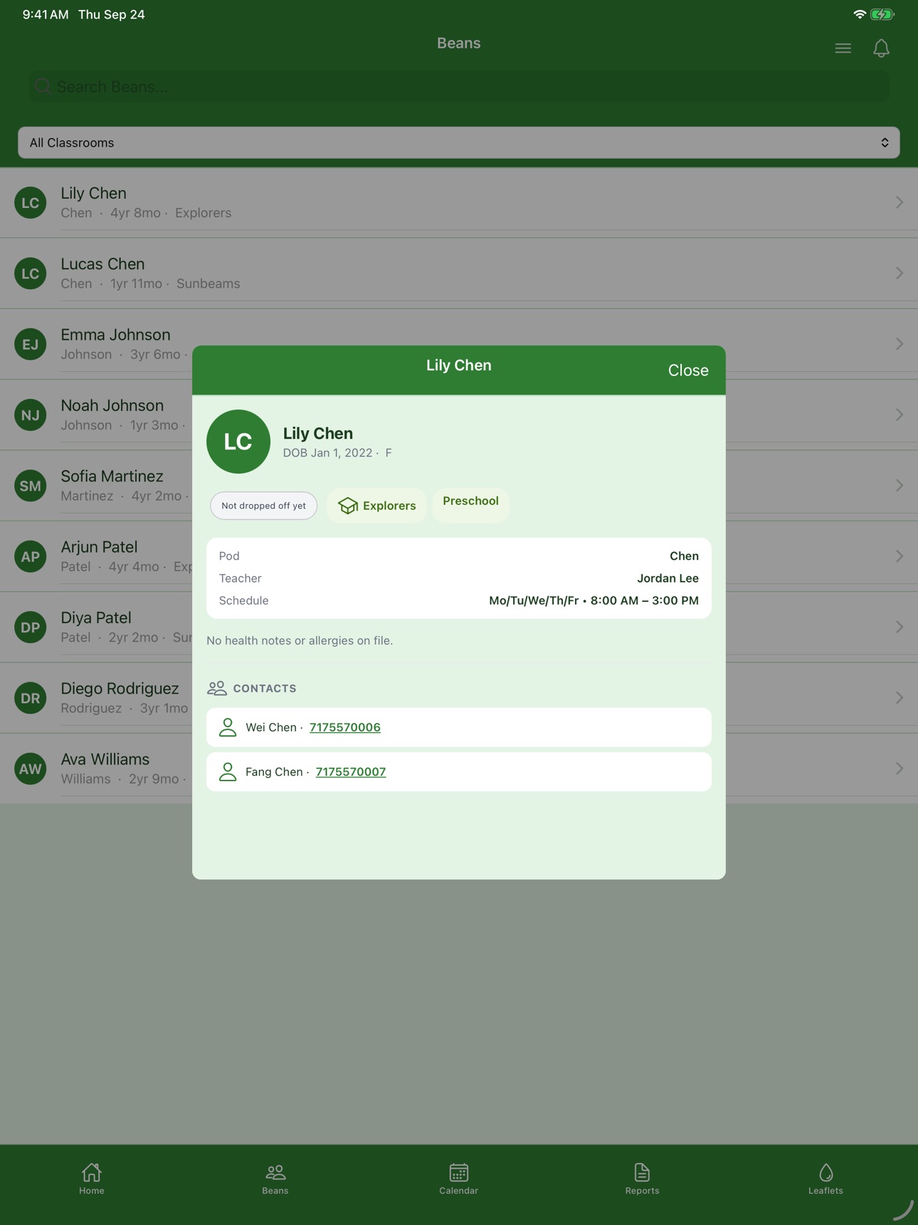 Screenshot 10 of Beanstalk Kidz Staff