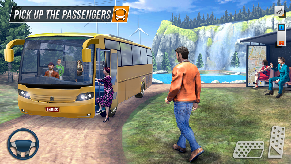 #4. Bus Games : Driving Master 3D (iOS) 由: GAMEXIS