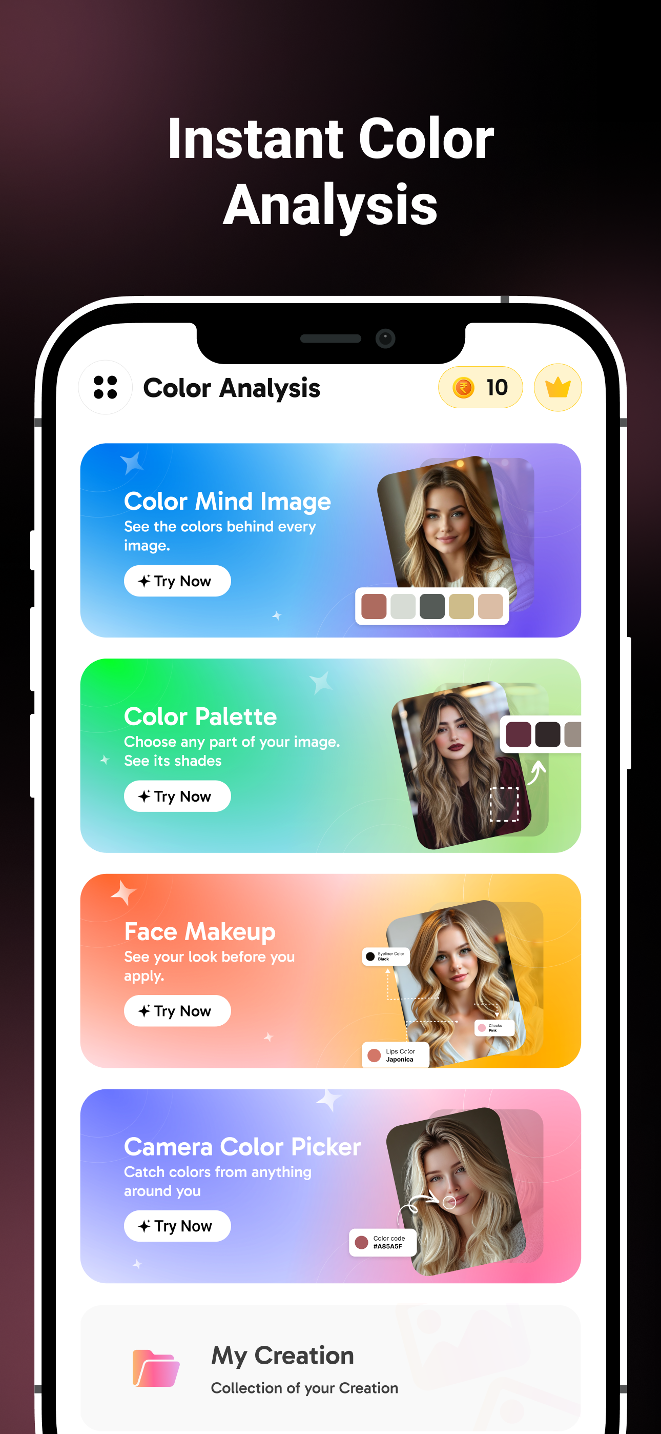 Color Analysis : Stylish Color screenshot 4