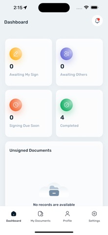 Cygnature eSign iPhone screenshot