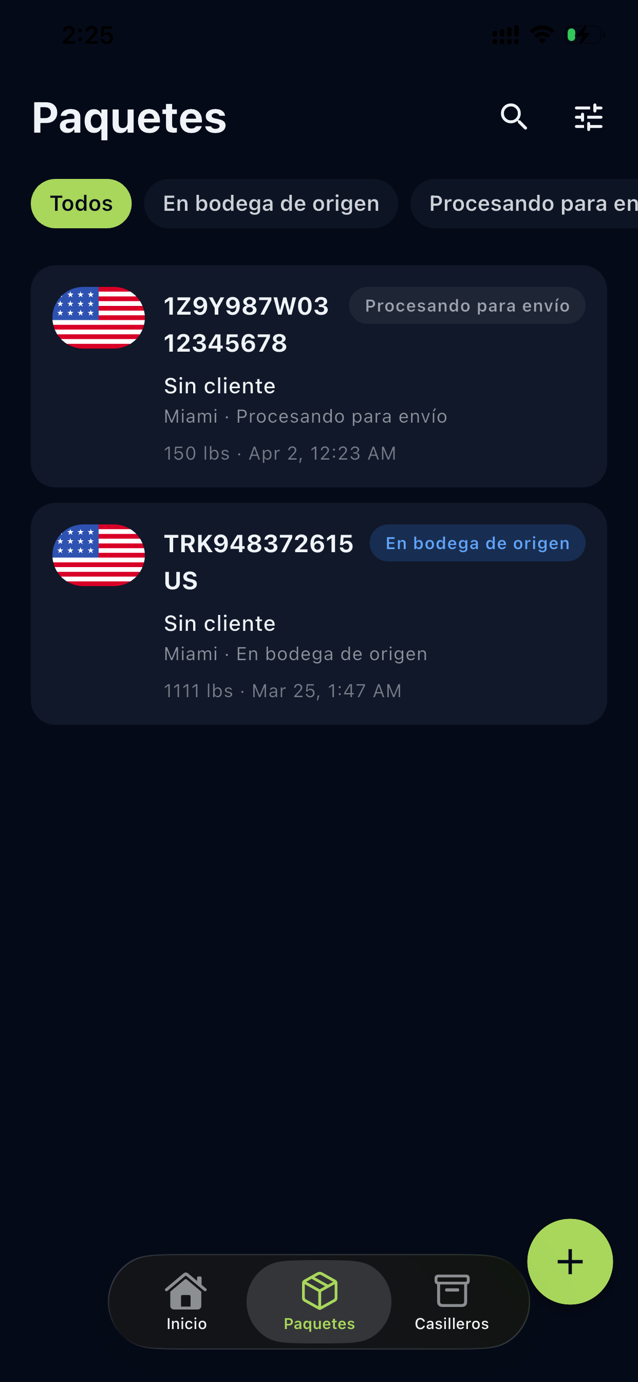 Traky: App para Courier