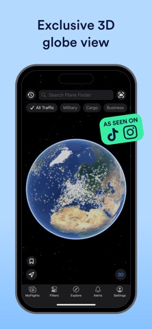 Plane Finder ⁃ Flight Trackerのおすすめ画像4