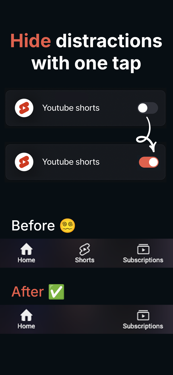 WallHabit Block Shorts & Reels screenshot 3
