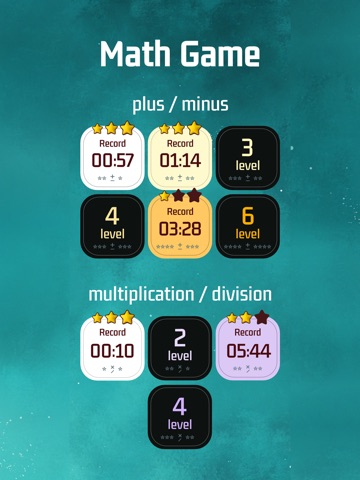 Math Game: Mental Mastery iPad screenshot