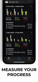 Aerobic Pro - HR Zone Training screenshot