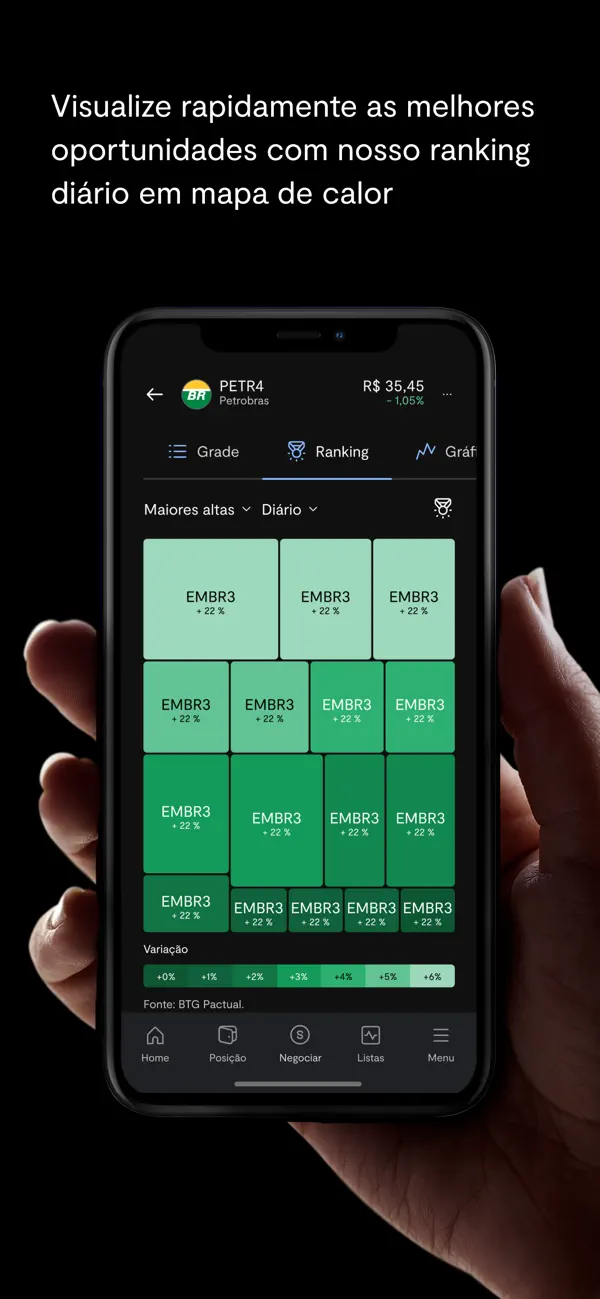 Screenshot #3 pour BTG Pactual Trader