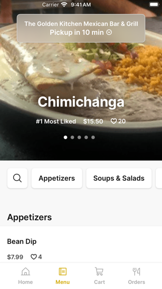 App screenshot
