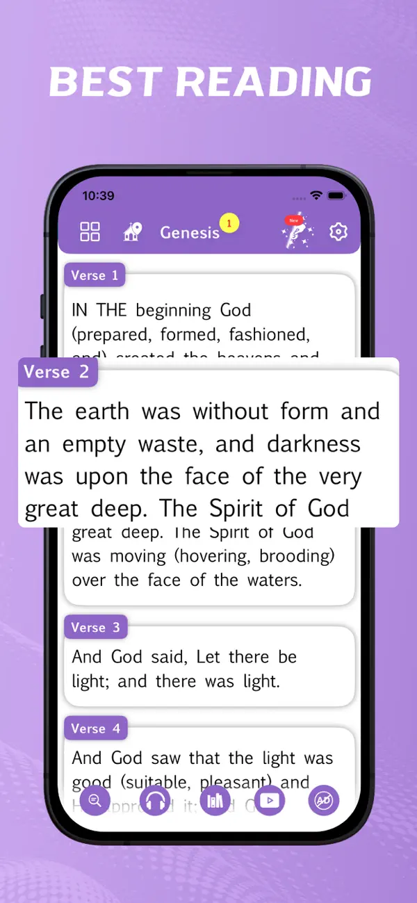 Screenshot #2 pour Amplified Bible - offline
