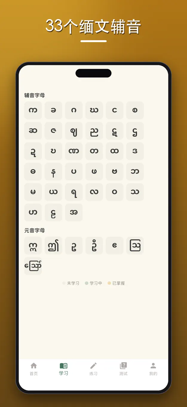 缅甸字母