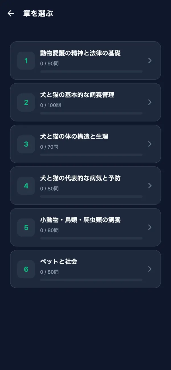 Screenshot #2 pour 愛玩動物飼養管理士2級