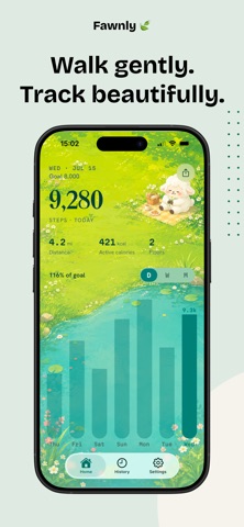 Fawnly: Step Tracker Screenshot 1 of 6