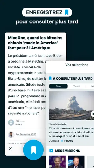 Capture d'écran de FRANCE 24 - Info Et Actualités sur iPhone 2