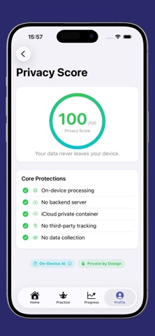 Fluentia AI: Speech Coach screenshot