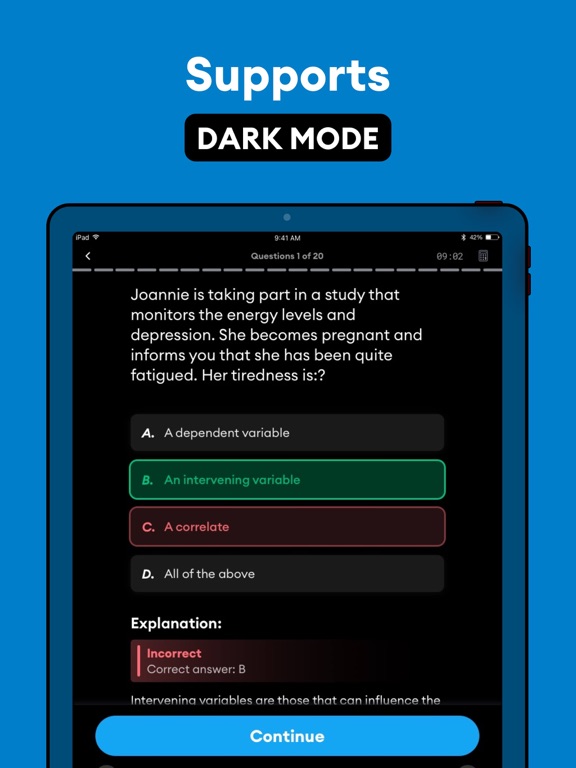 NCE Exam Prep 2026 iPad screenshot 8 - Education app