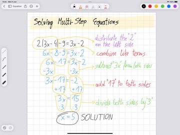 Notestudio: note taking, pdf iPad screenshot
