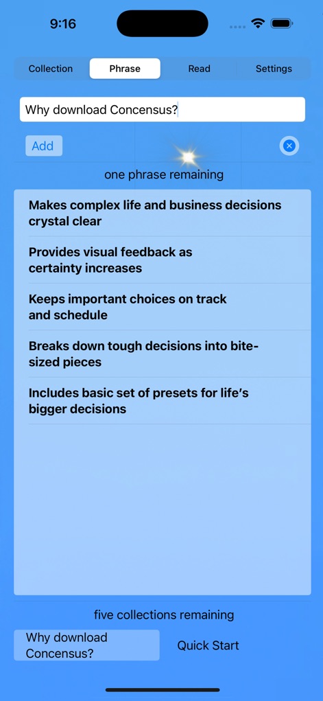 Concensus - Lifestyle App | MWM