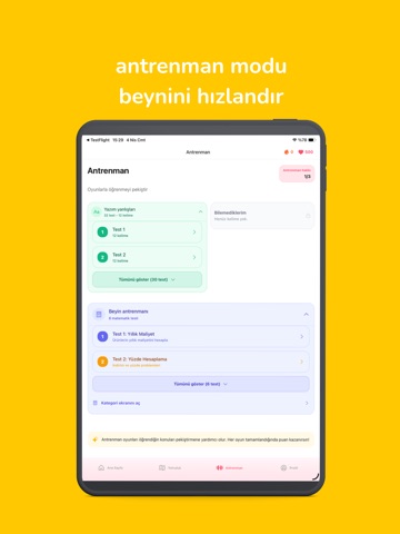 YKS, TYT & AYT: Netify iPad screenshot